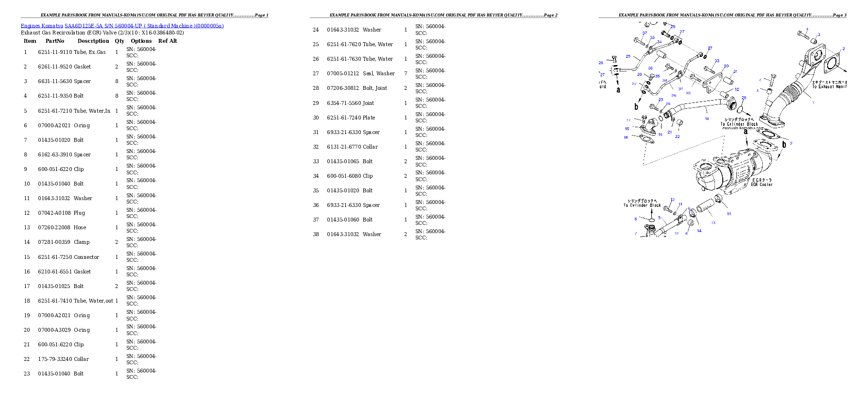 Protected: SAA6D125E-5A S/N 560004-UP ( Standard Machine ) Partsbook