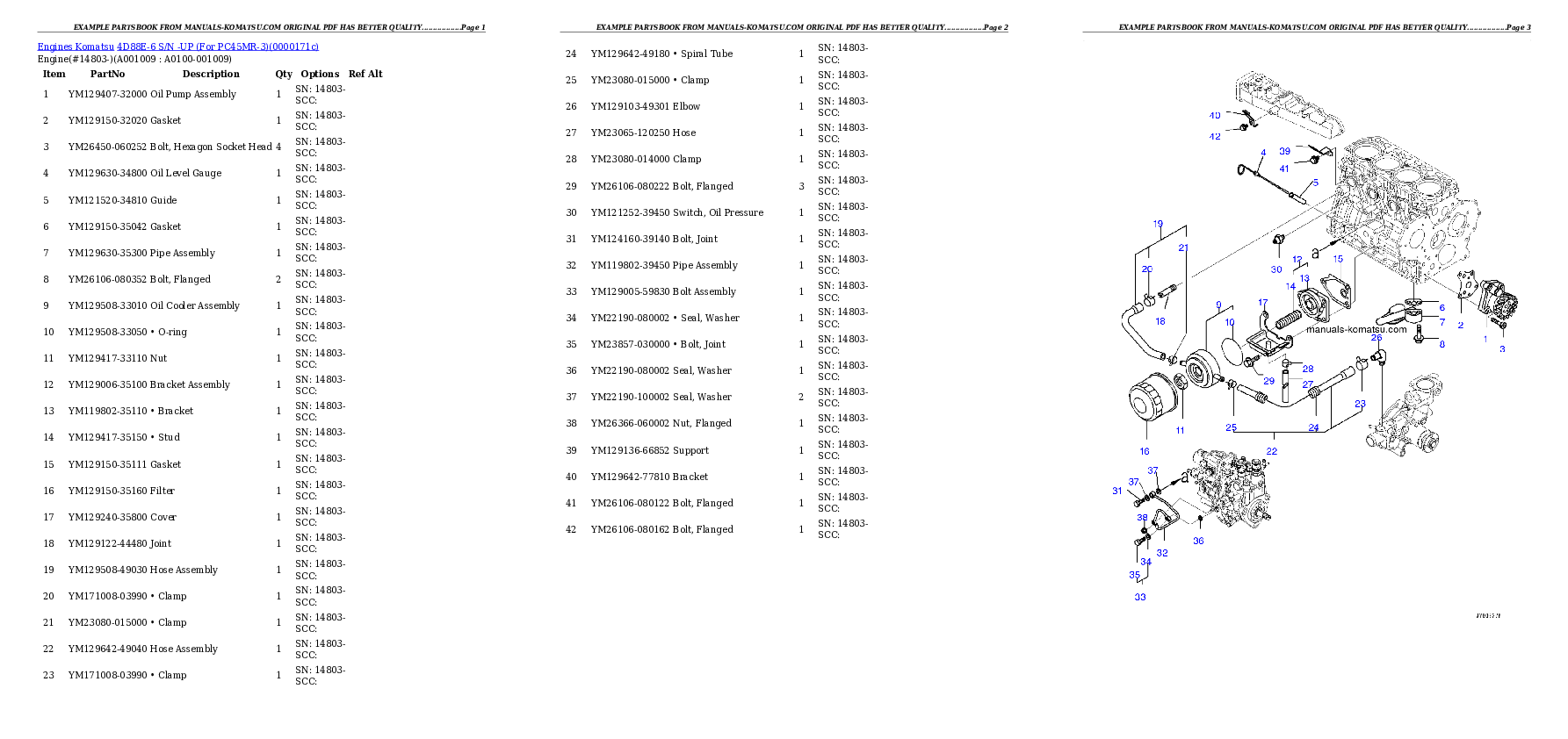 Protected: 4D88E-6 S/N -UP (For PC45MR-3) Partsbook