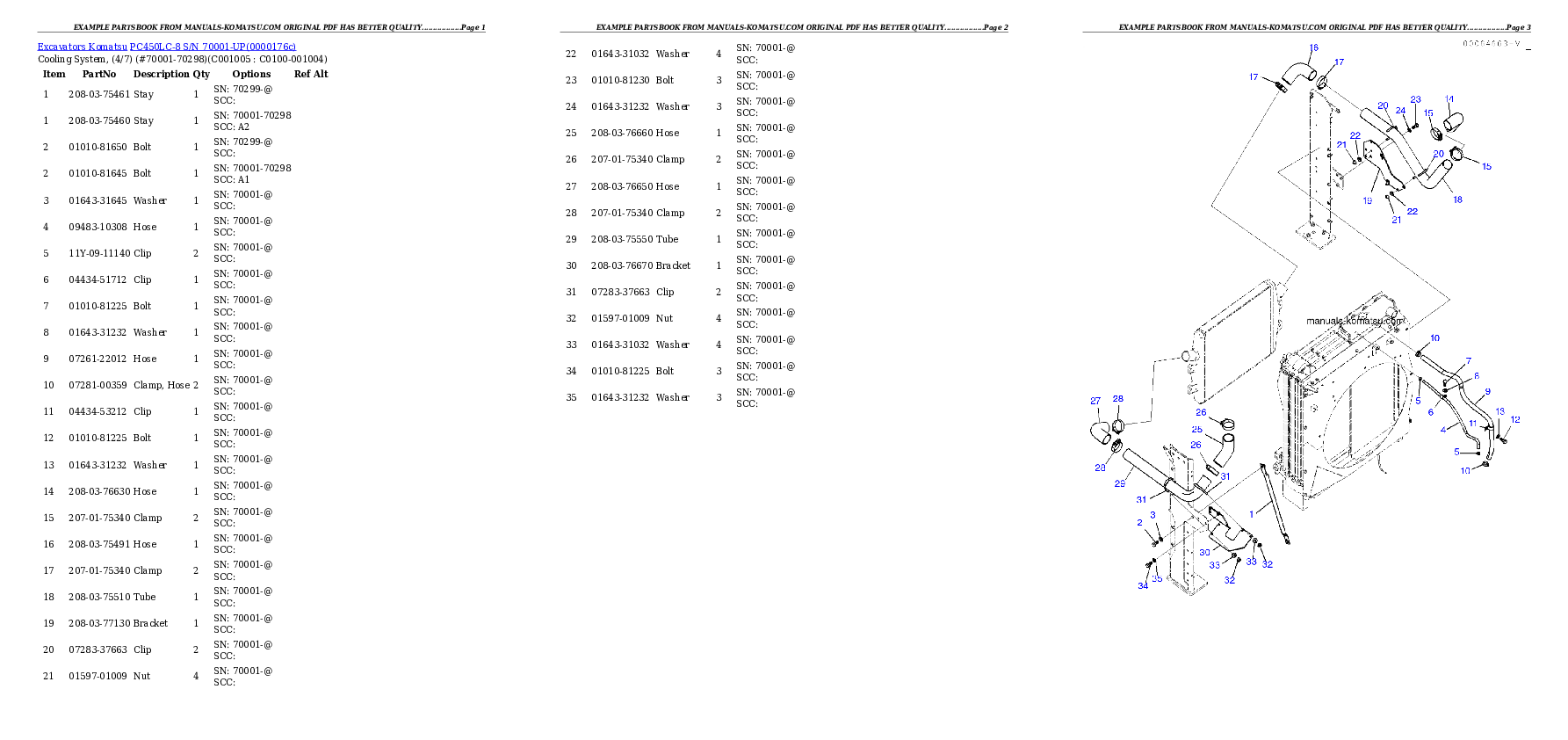 Protected: PC450LC-8 S/N 70001-UP Partsbook