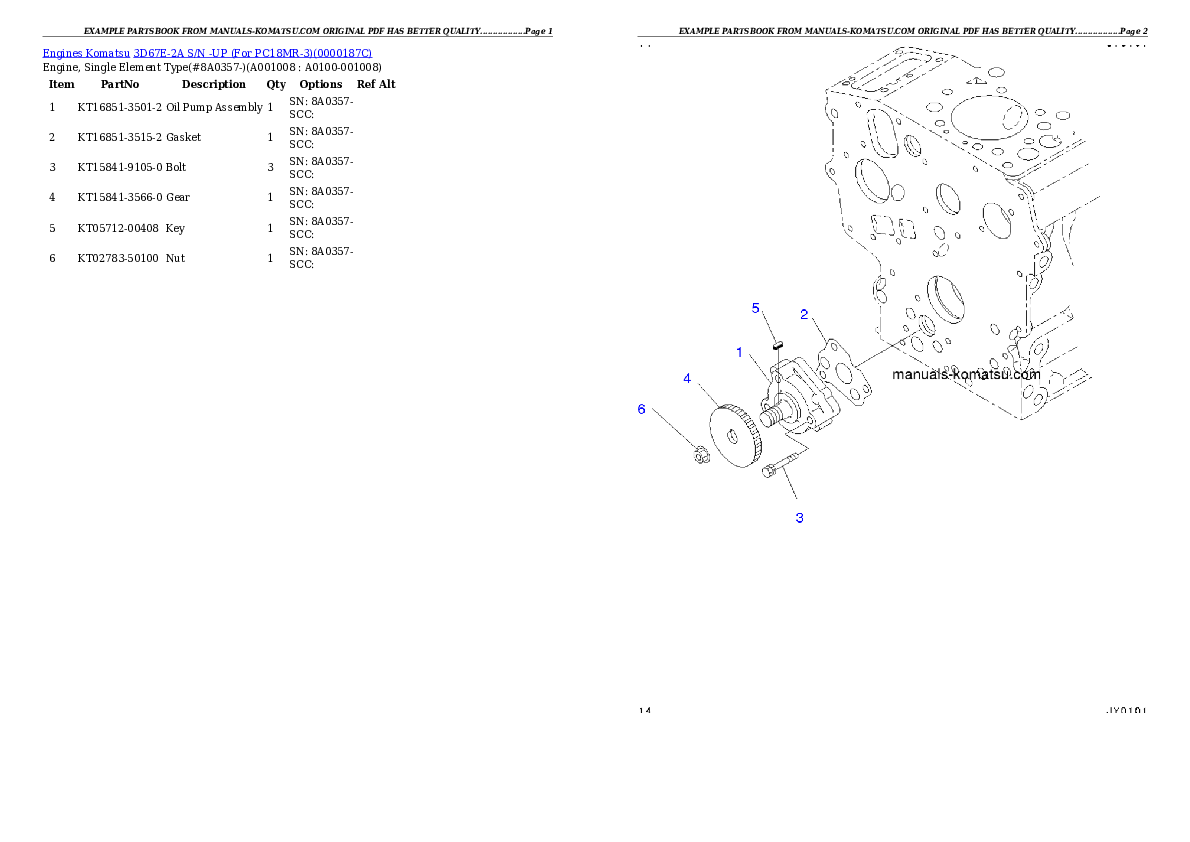 Protected: 3D67E-2A S/N -UP (For PC18MR-3) Partsbook
