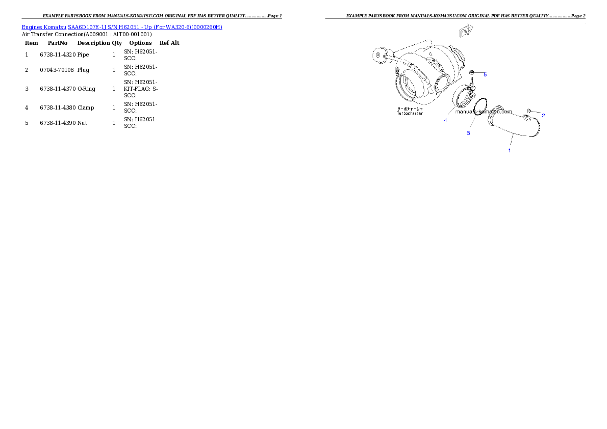 Protected: SAA6D107E-1J S/N H62051 – Up (For WA320-6) Partsbook