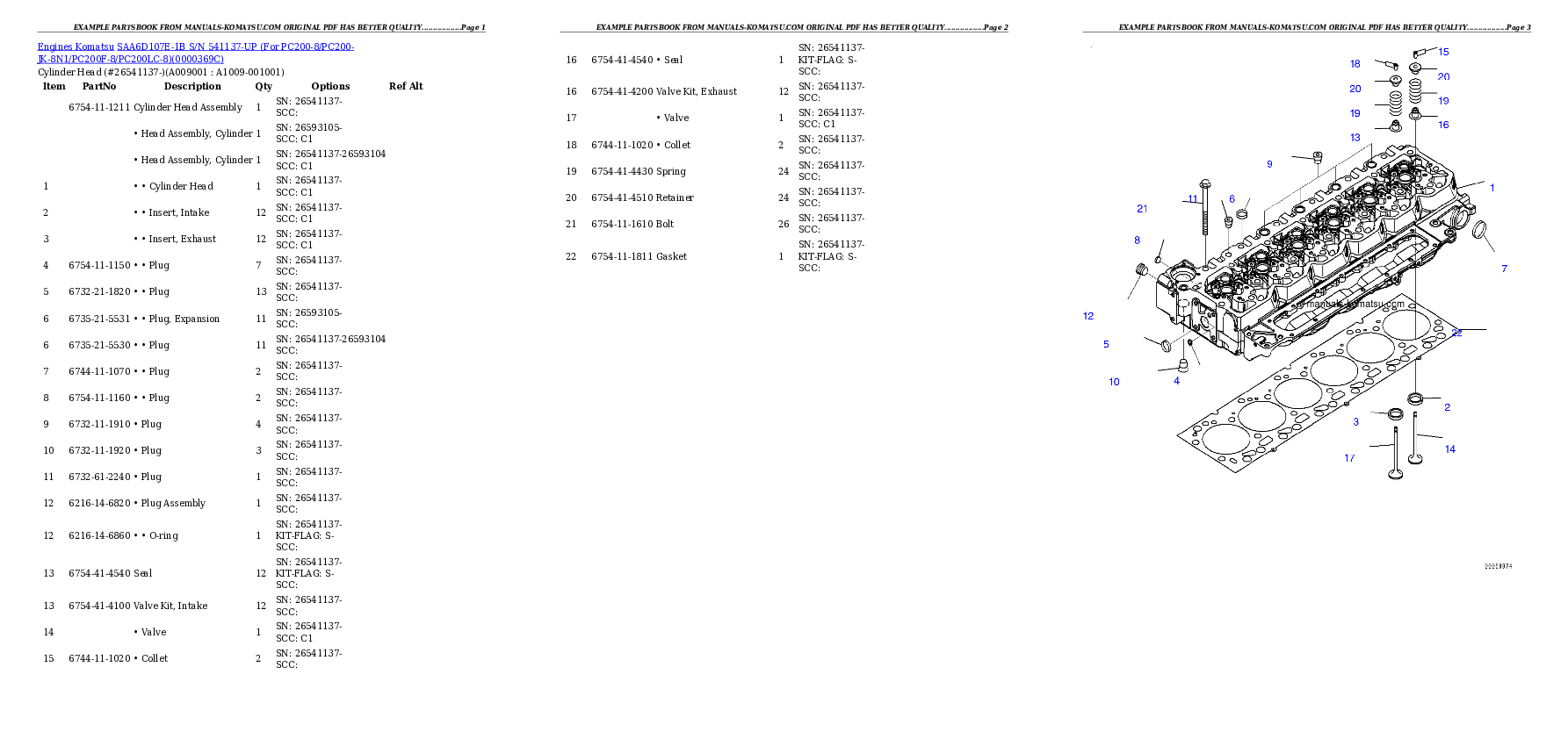 Protected: SAA6D107E-1B S/N 26555744-UP (For PC200-8/PC200-8Q1/PC200-JK-8N1/PC200LC-8/PC200LC-8N1/PC200LC-8Q1) Partsbook