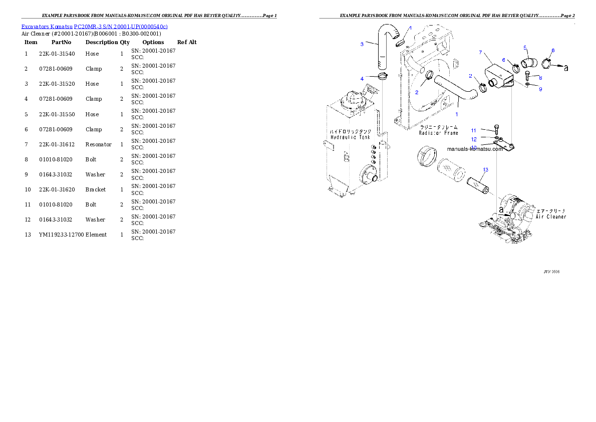Protected: PC20MR-3 S/N 20001-UP Partsbook