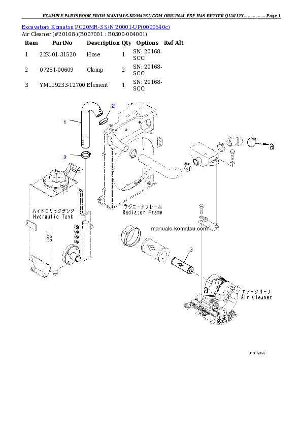 Protected: PC20MR-3 S/N 20001-UP Partsbook