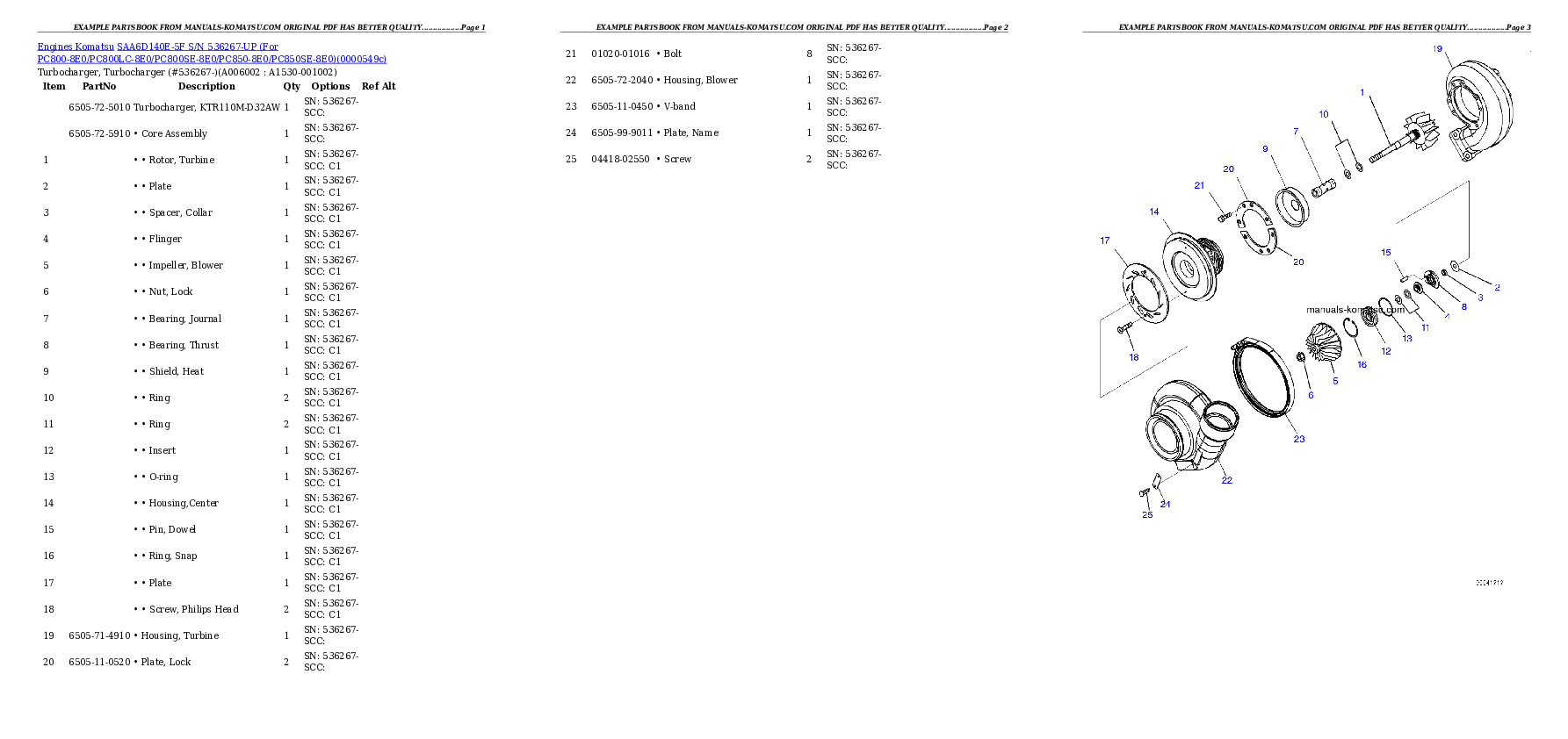 Protected: SAA6D140E-5F S/N 536267-UP (For PC800-8E0/PC800LC-8E0/PC800SE-8E0/PC850-8E0/PC850SE-8E0) Partsbook