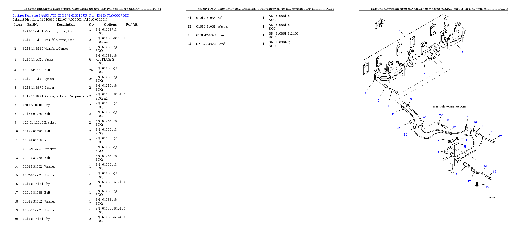 Protected: SAA6D170E-5BR S/N 613013-UP (For HD465-7R) Partsbook