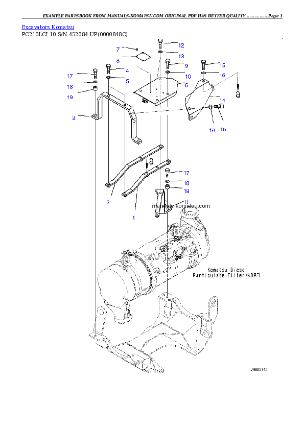 Protected: PC210LCI-10 S/N 452084-UP Partsbook