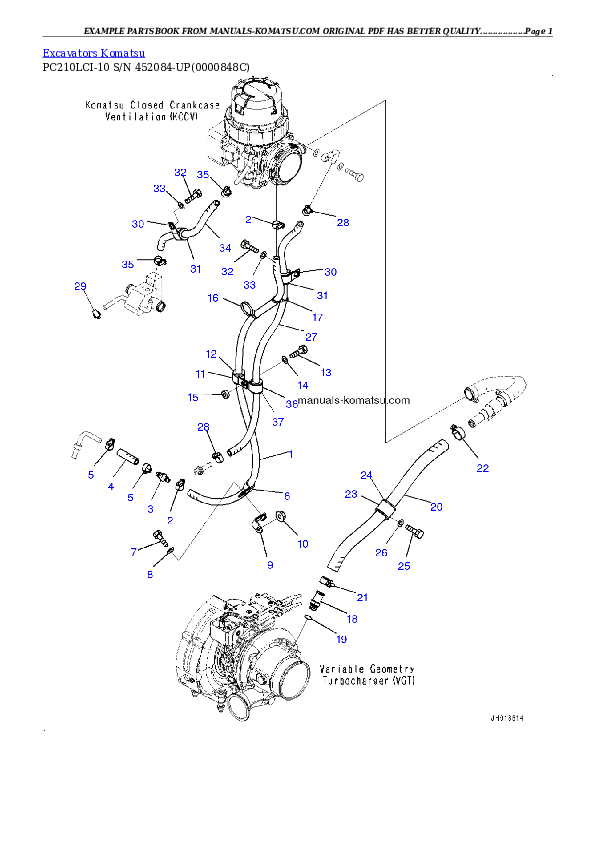 Protected: PC210LCI-10 S/N 452084-UP Partsbook