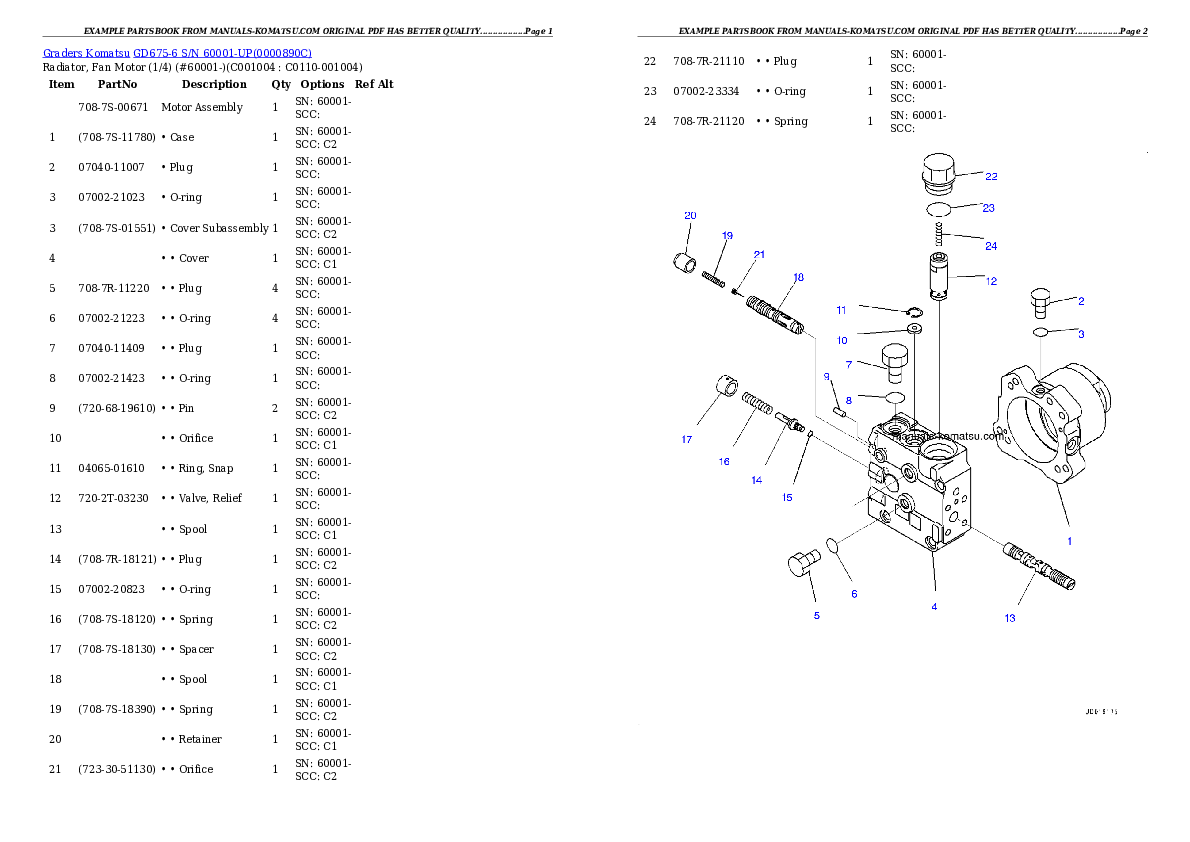 Protected: GD675-6 S/N 60001-UP Partsbook