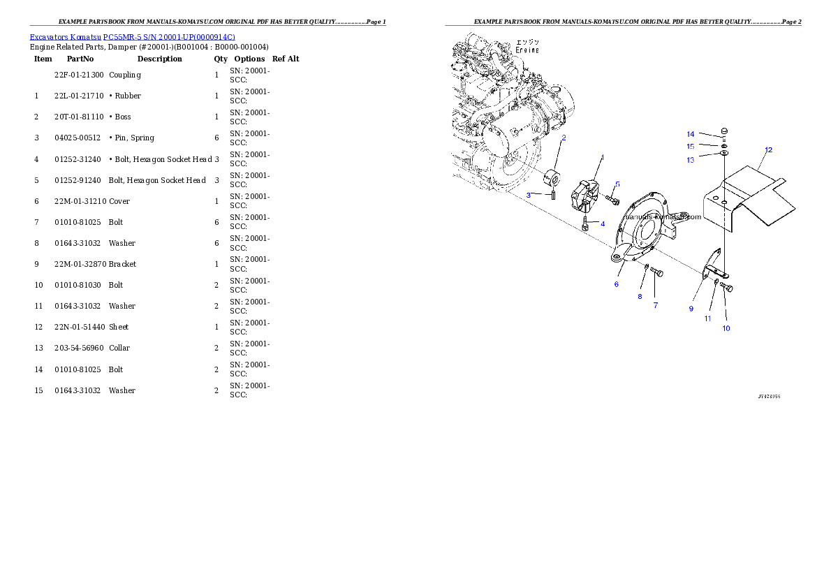 Protected: PC55MR-5 S/N 20001-UP Partsbook