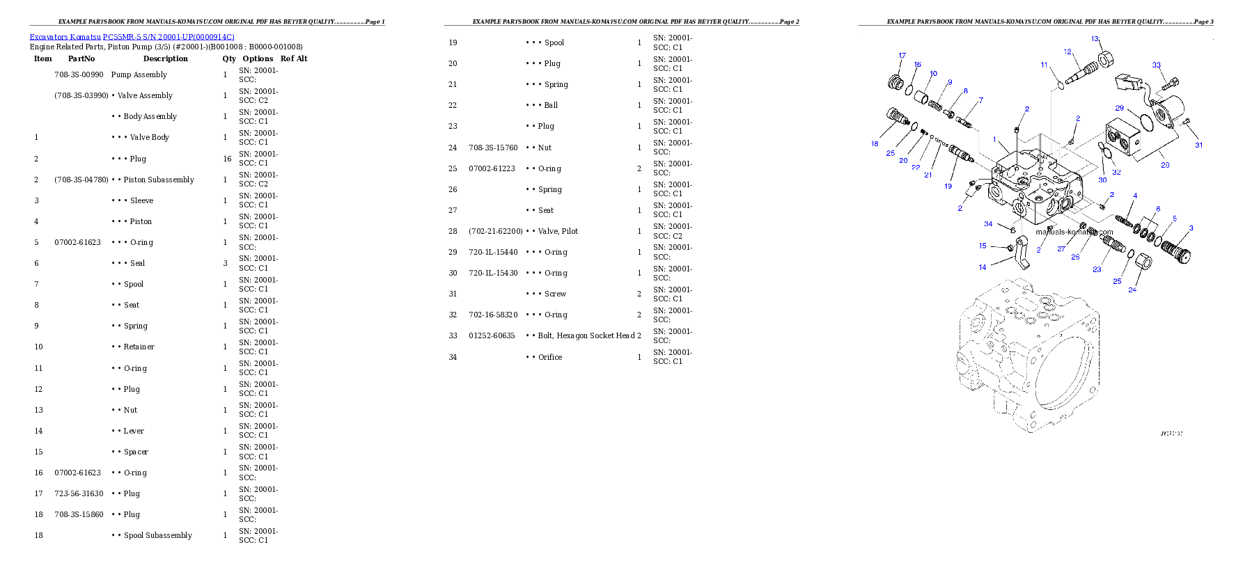 Protected: PC55MR-5 S/N 20001-UP Partsbook