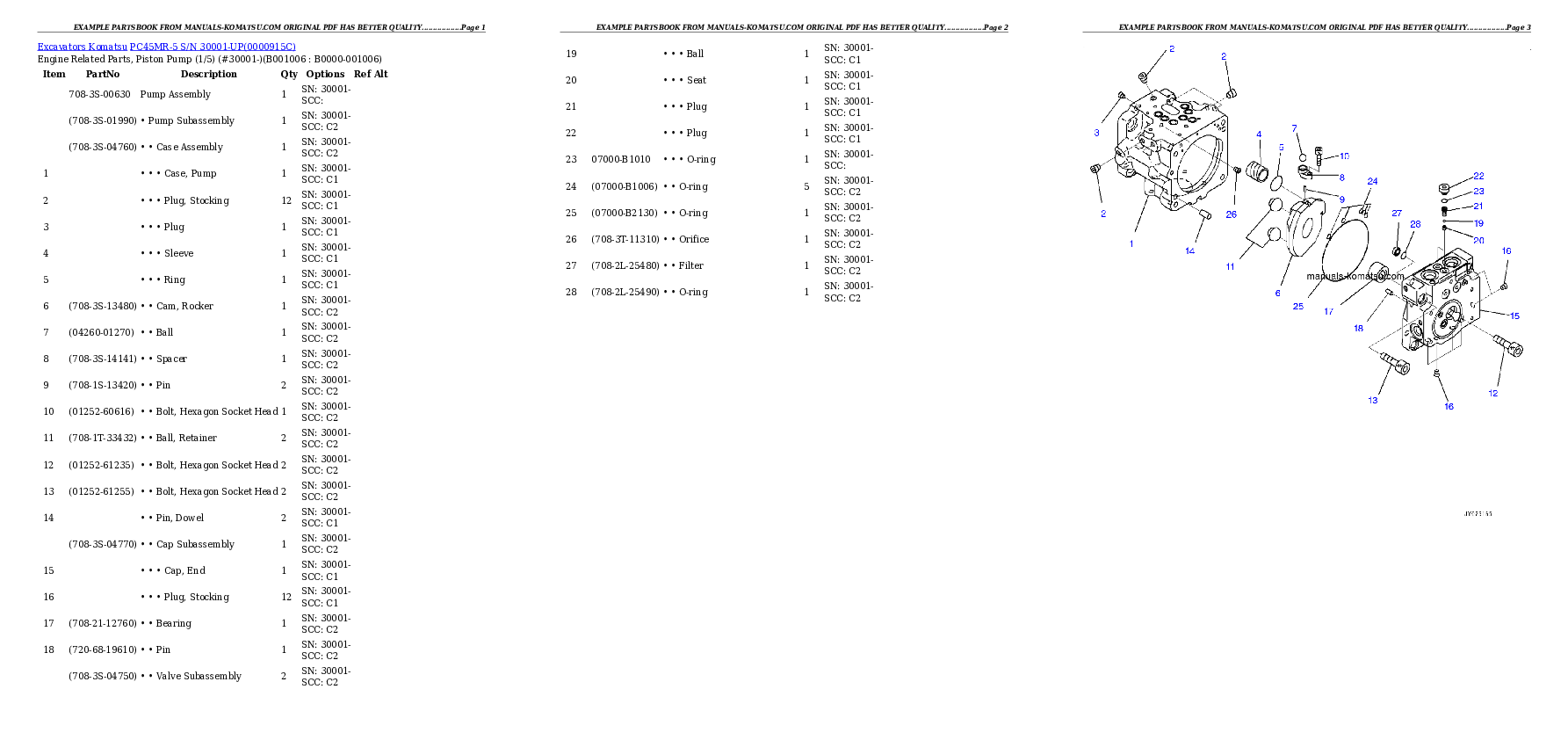 Protected: PC45MR-5 S/N 30001-UP Partsbook