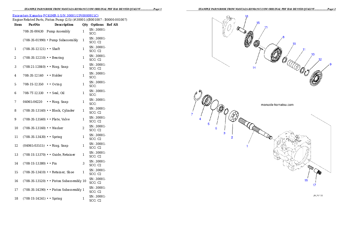 Protected: PC45MR-5 S/N 30001-UP Partsbook