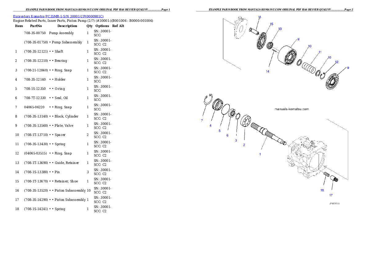 Protected: PC35MR-5 S/N 30001-UP Partsbook
