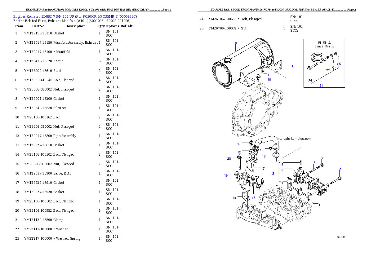 Protected: 3D88E-7 S/N 101-UP (For PC30MR-5/PC35MR-5) Partsbook