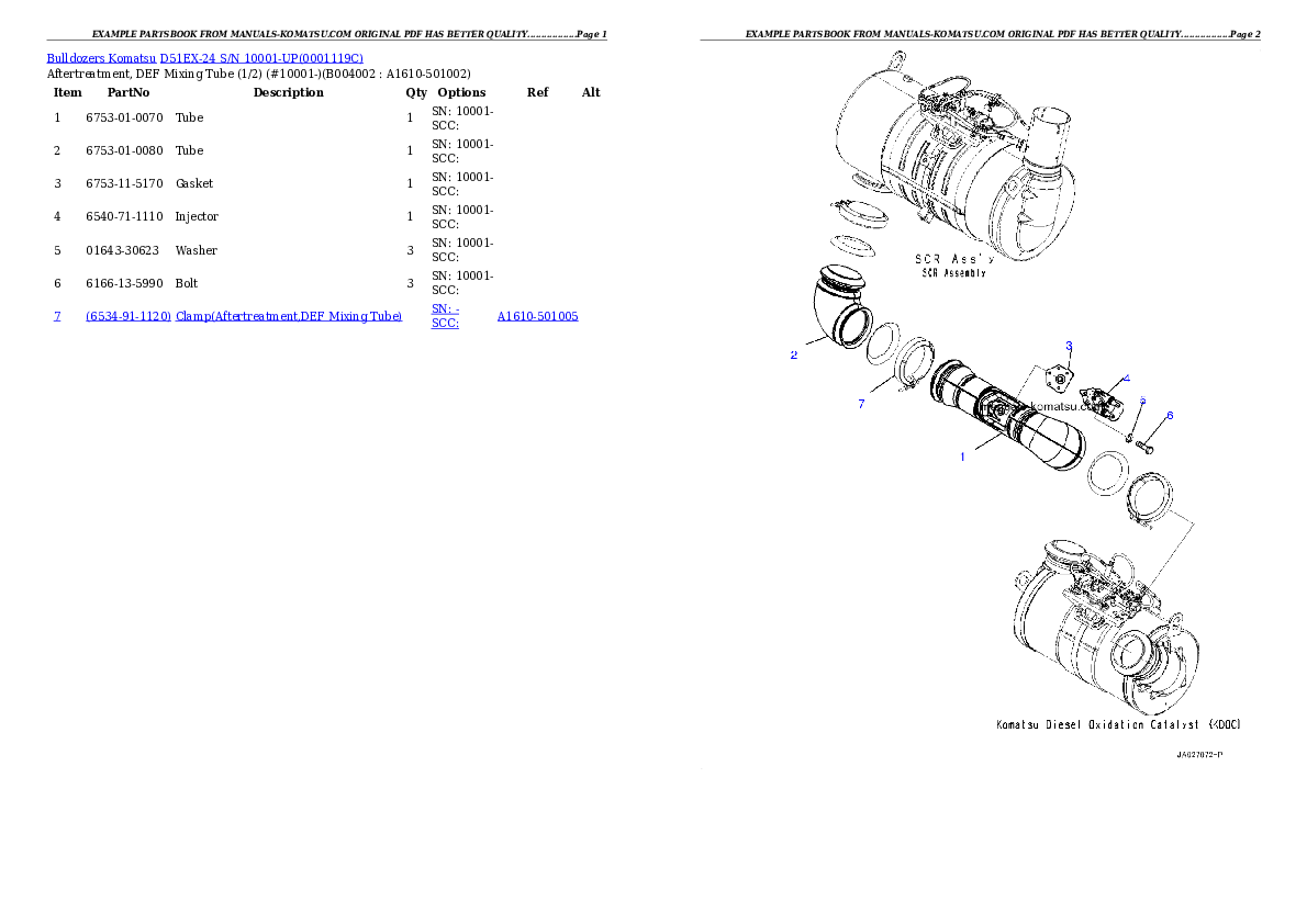 Protected: D51EX-24 S/N 10001-UP Partsbook