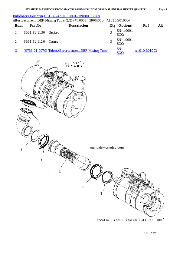 Protected: D51PX-24 S/N 10001-UP Partsbook