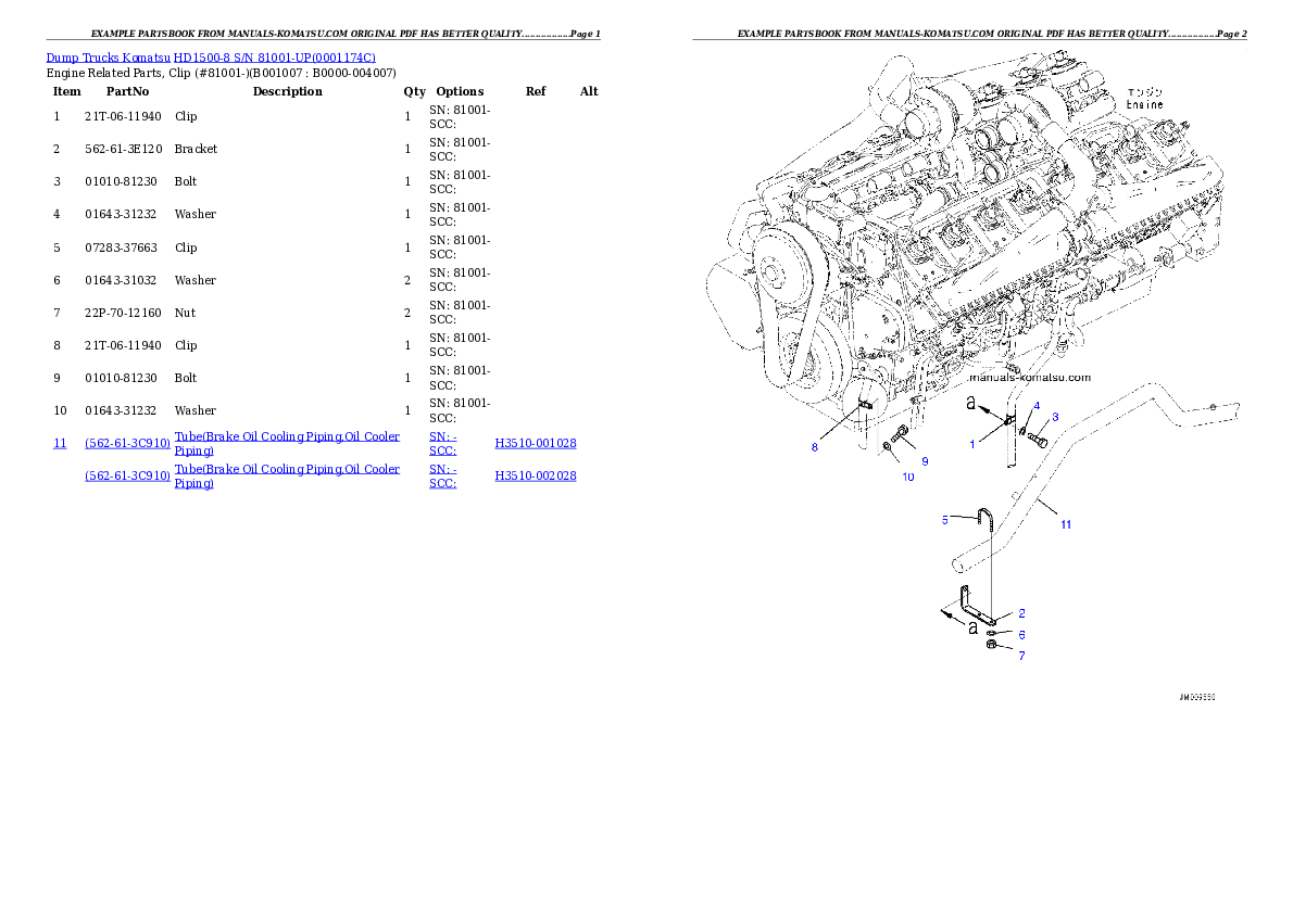 Protected: HD1500-8 S/N 81001-UP (-40 deg C Spec.) Partsbook