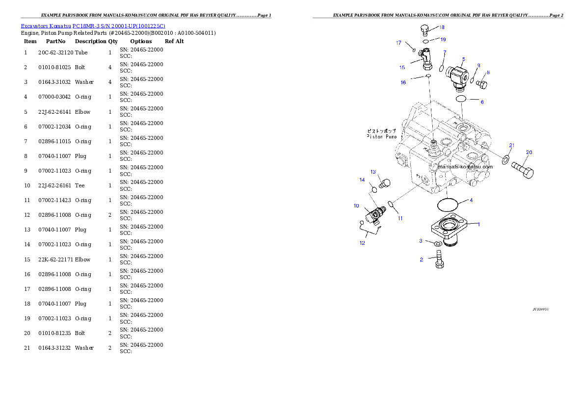 Protected: PC18MR-3 S/N 20001-UP Partsbook