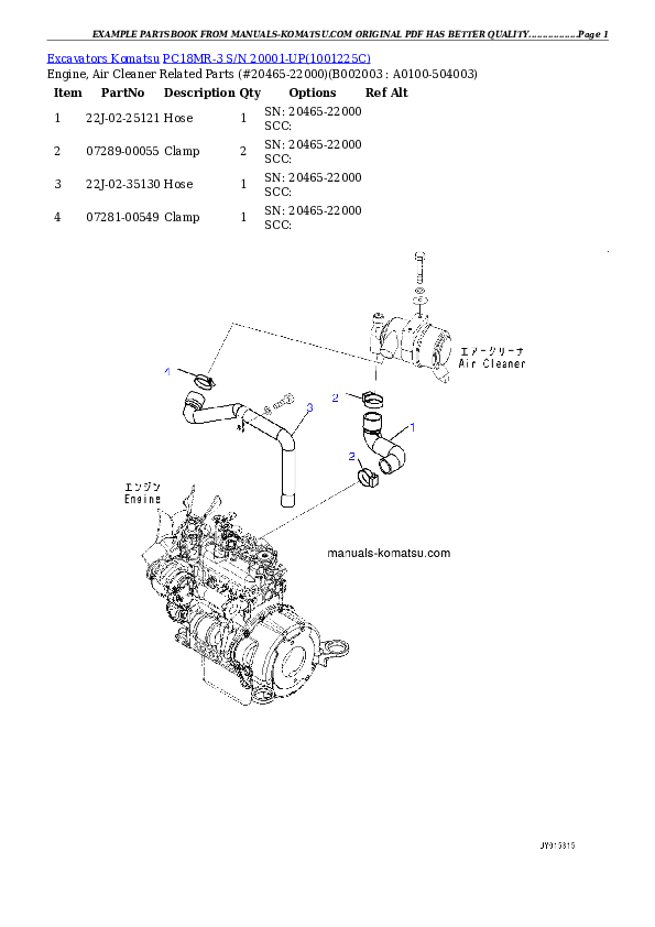 Protected: PC18MR-3 S/N 20001-UP Partsbook