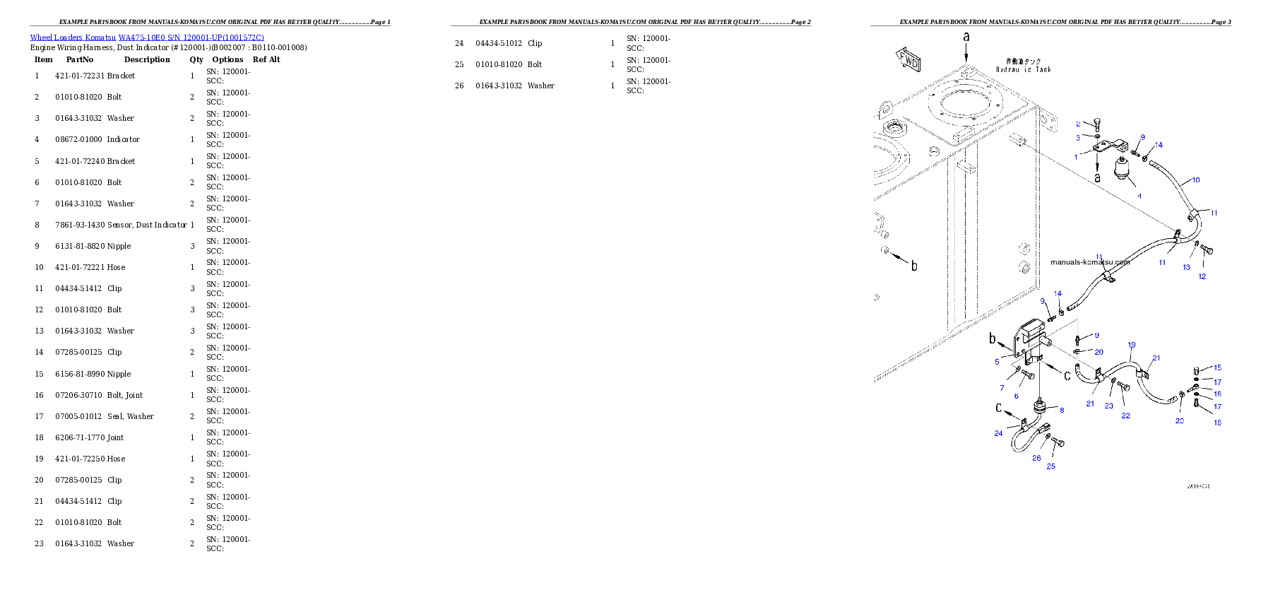 Protected: WA475-10E0 S/N 120001-UP Partsbook