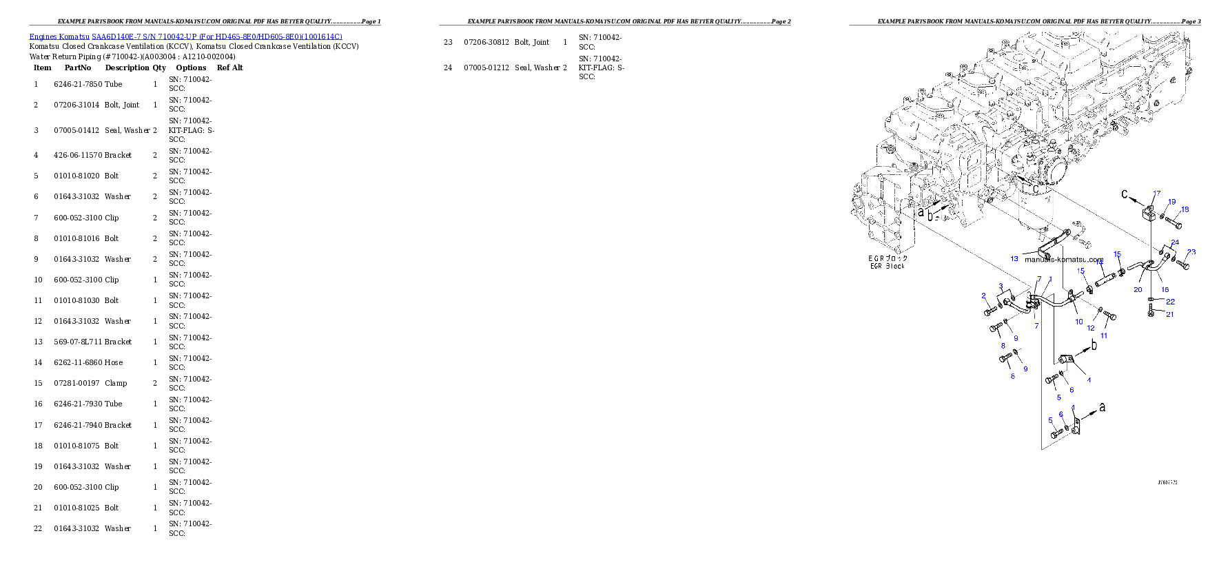 Protected: SAA6D140E-7 S/N 830235-UP (For WA500-8) Partsbook
