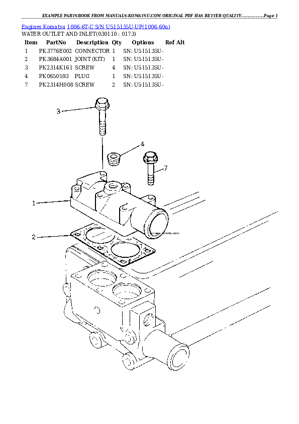 Protected: 1006-6T-C S/N U515135U-UP Partsbook