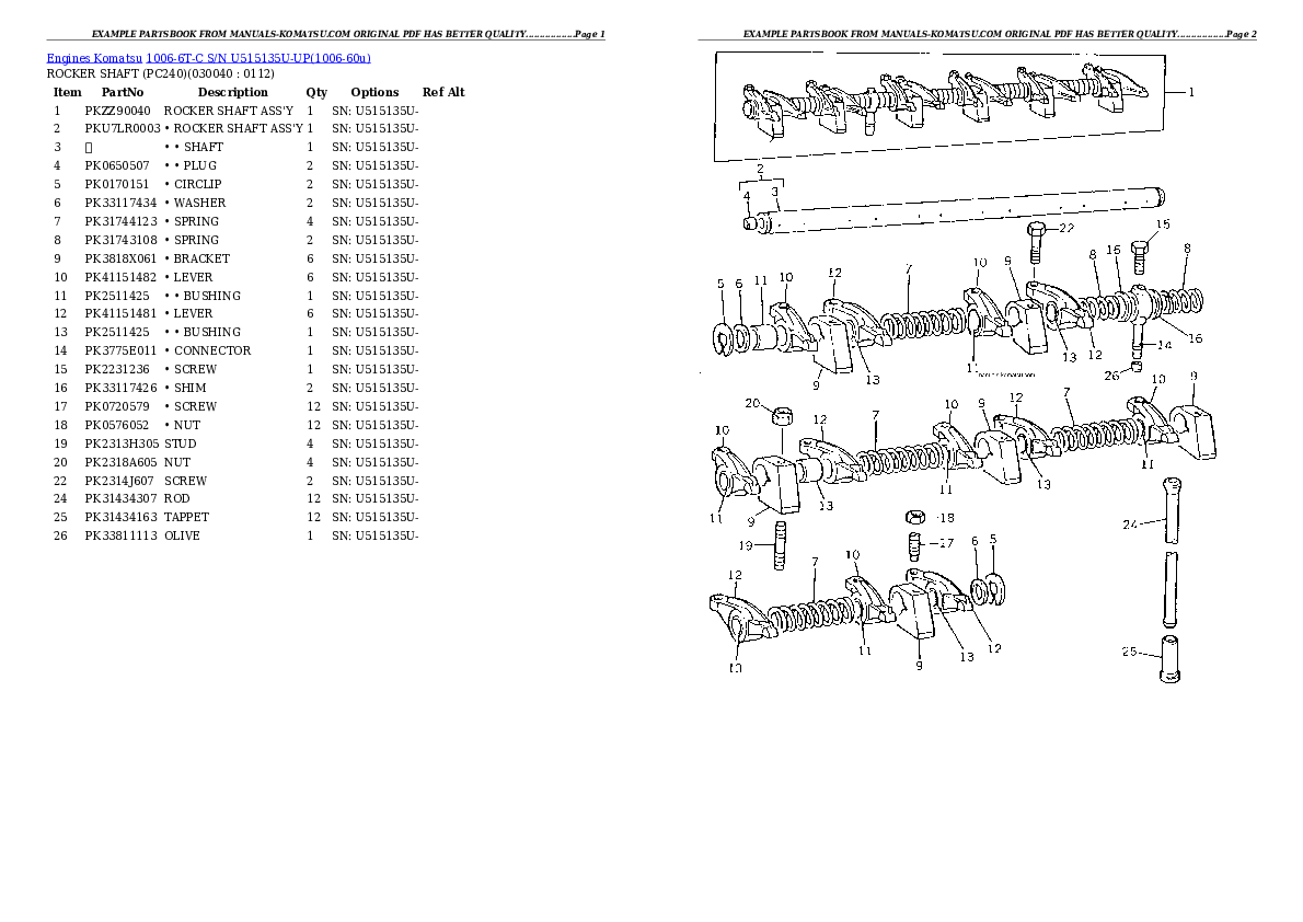 Protected: 1006-6T-C S/N U515135U-UP Partsbook
