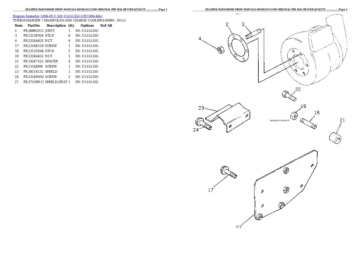 Protected: 1006-6T-C S/N U515135U-UP Partsbook