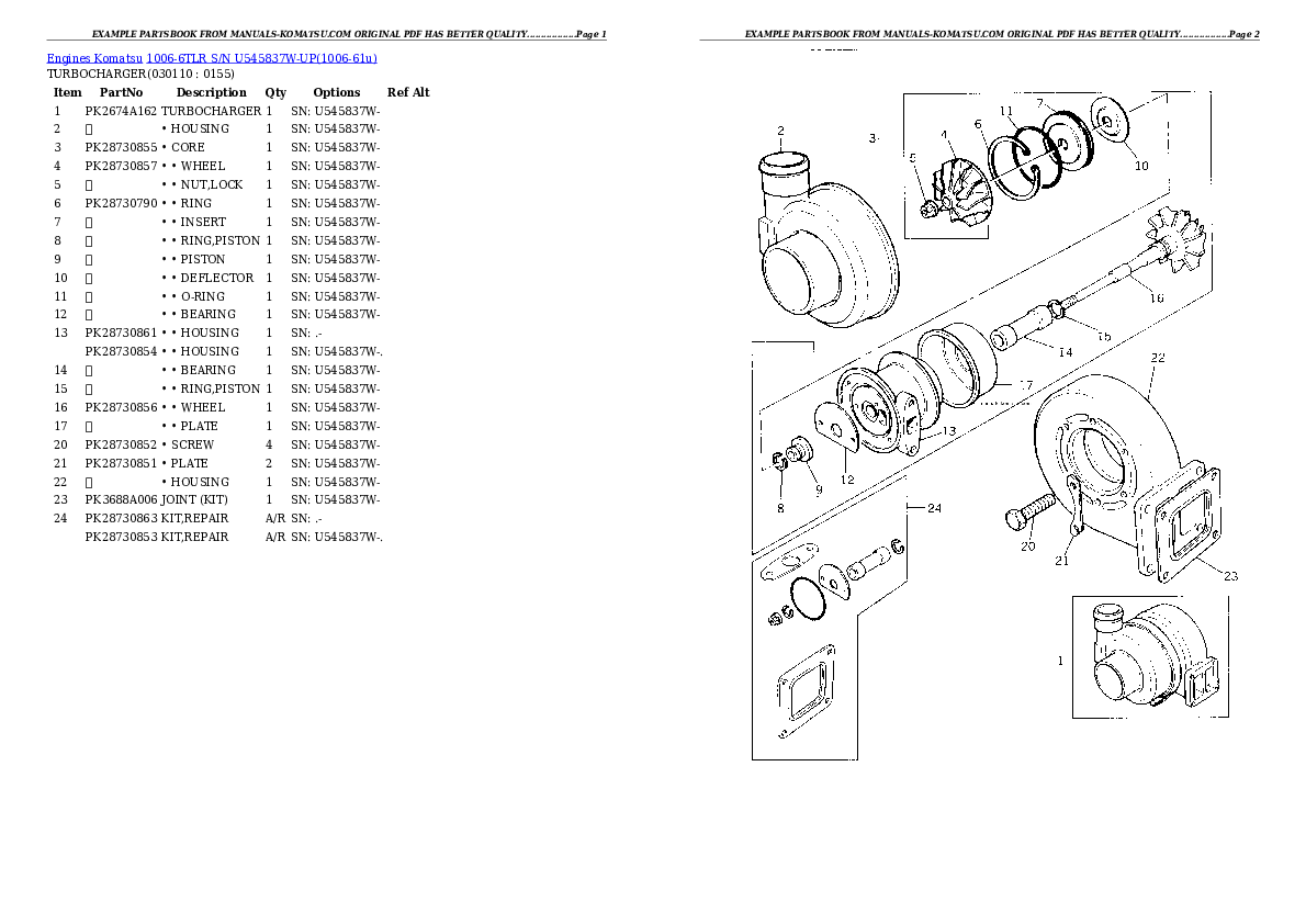 Protected: 1006-6TLR S/N U545837W-UP Partsbook