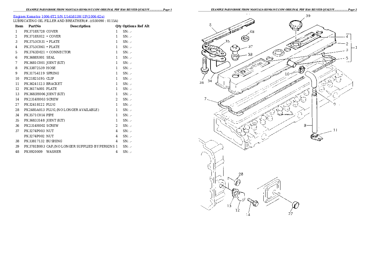 Protected: 1006-6T2 S/N U545815W-UP Partsbook