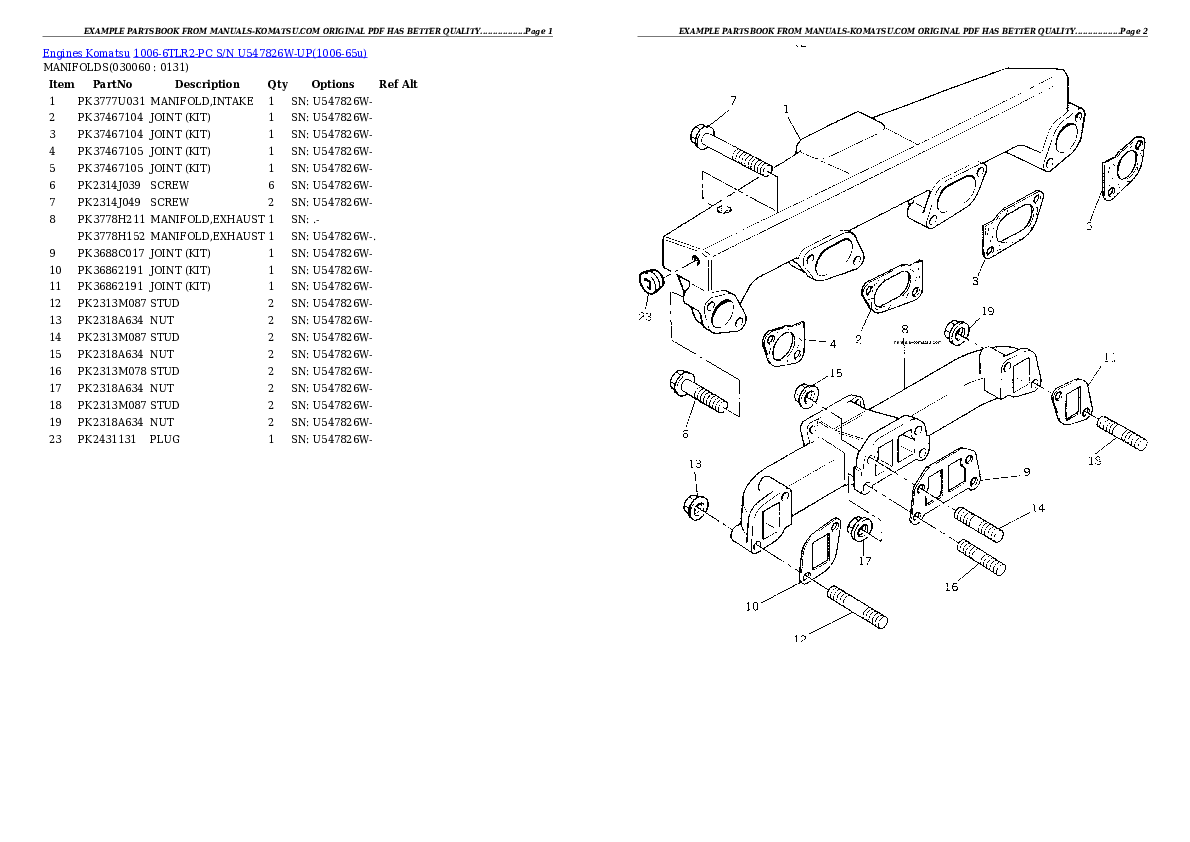 Protected: 1006-6TLR2-PC S/N U547826W-UP Partsbook