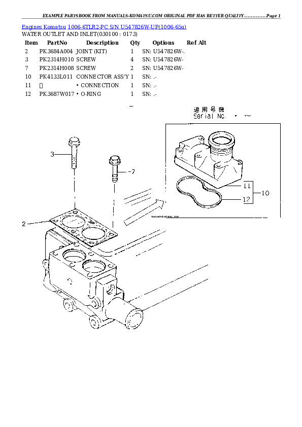 Protected: 1006-6TLR2-PC S/N U547826W-UP Partsbook