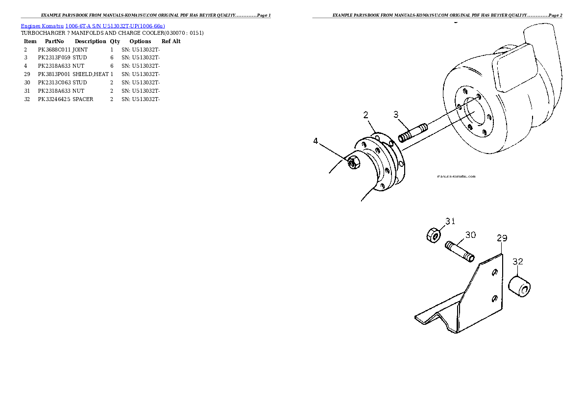 Protected: 1006-6T-A S/N U513032T-UP Partsbook