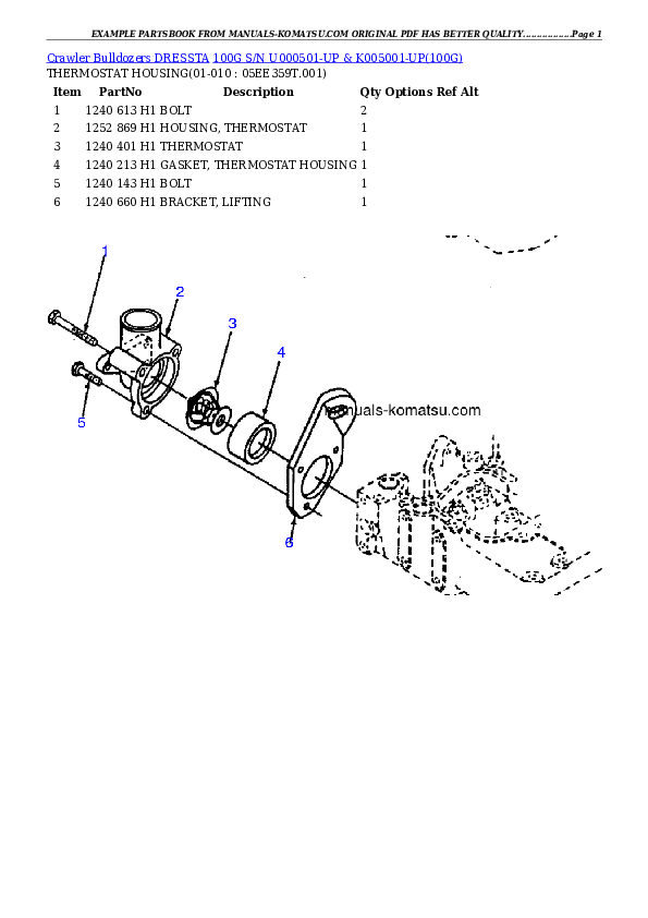 Protected: 100G S/N U000501-UP & K005001-UP Partsbook