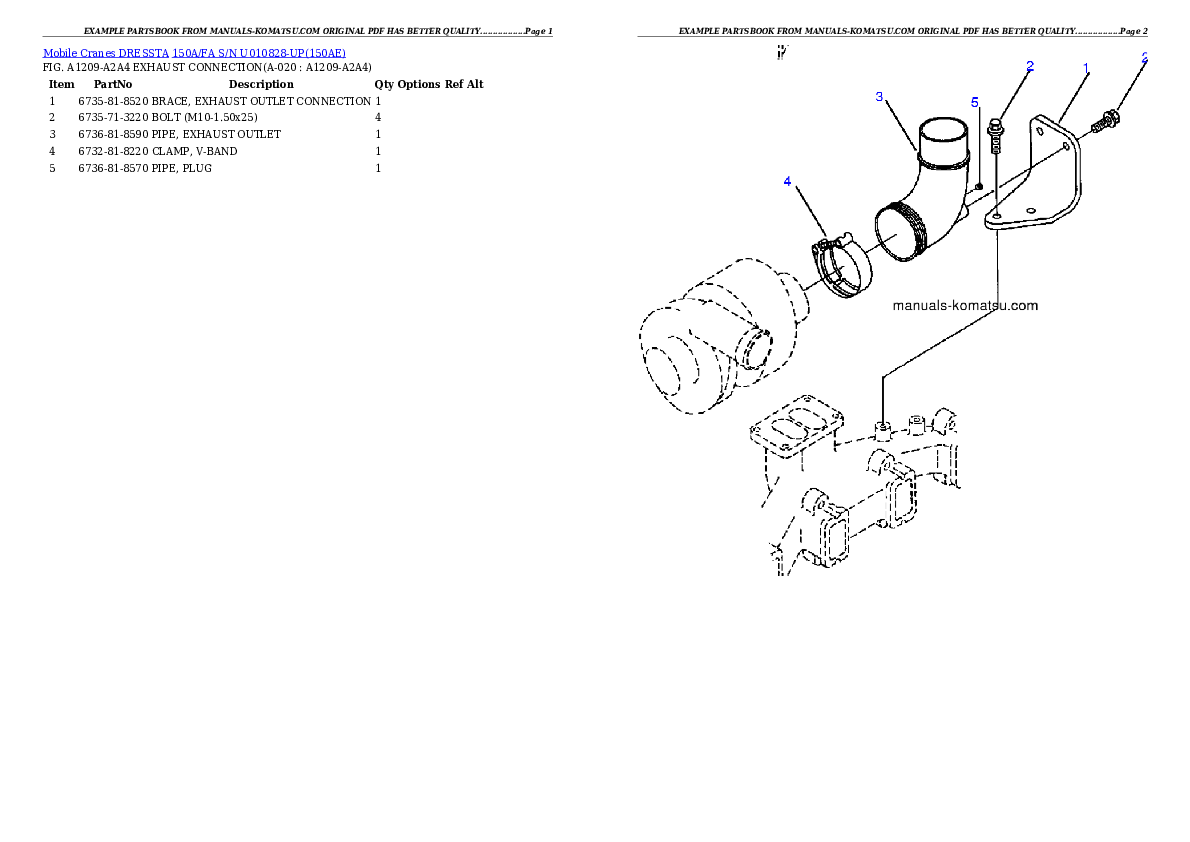 Protected: 150A/FA S/N U010828-UP Partsbook