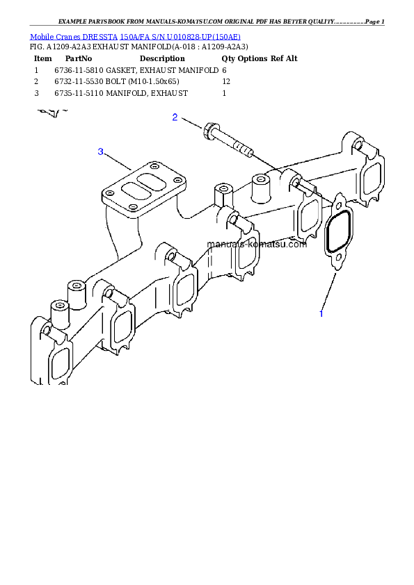 Protected: 150A/FA S/N U010828-UP Partsbook