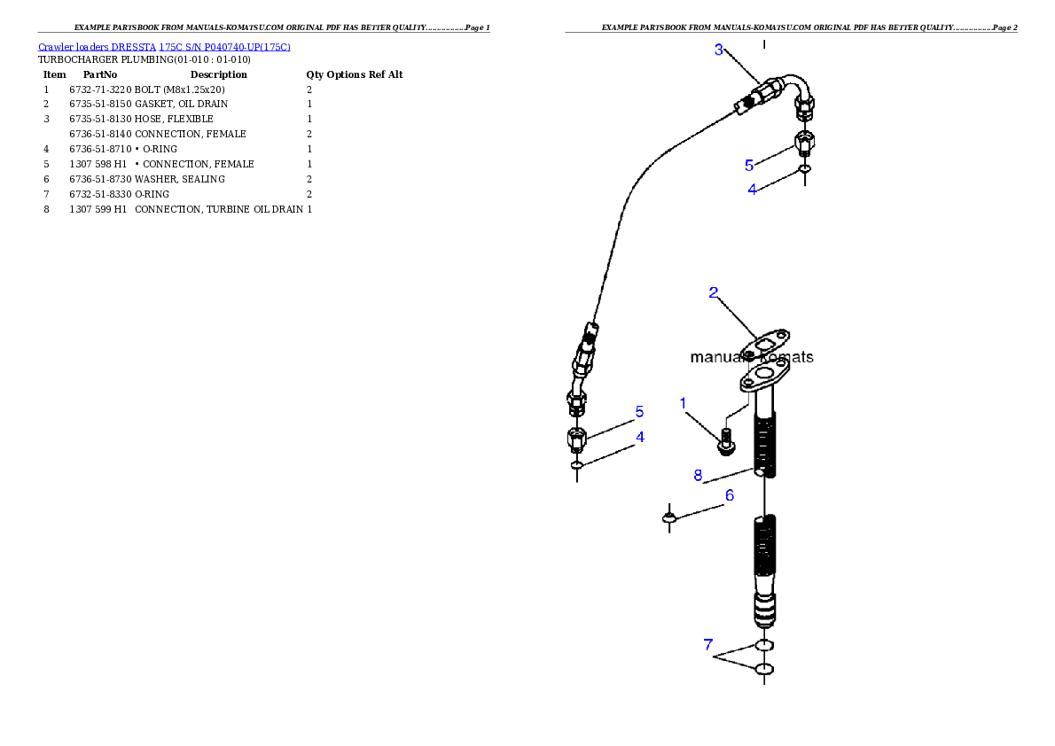 Protected: 175C S/N P040740-UP Partsbook