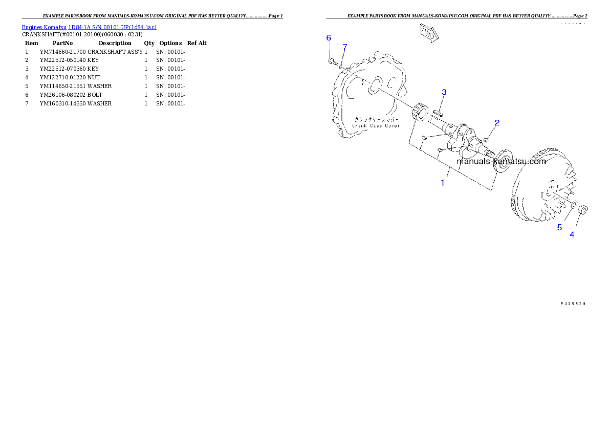 Protected: 1D84-1A S/N 00101-UP Partsbook