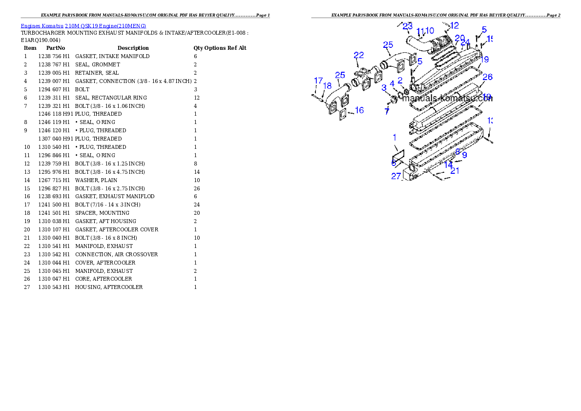 Protected: 210M QSK19 Engine Partsbook