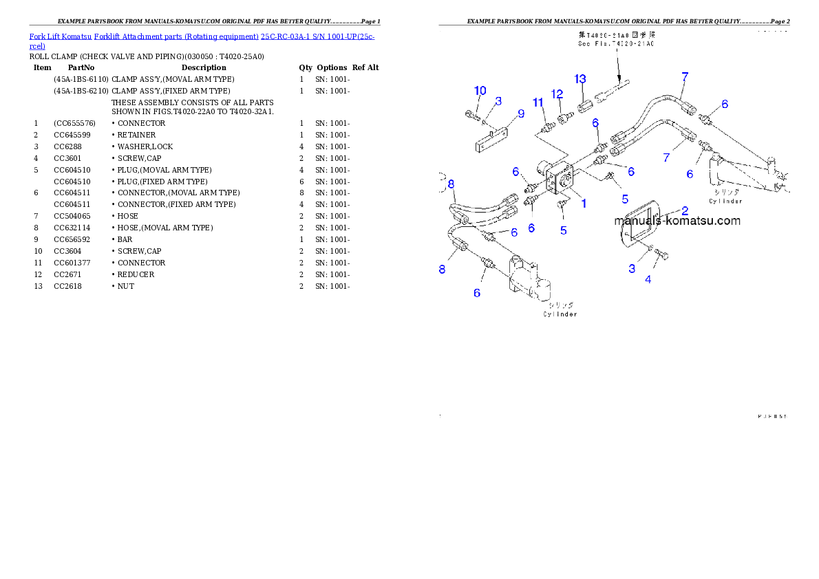 Protected: 25C-RC-03A-1 S/N 1001-UP Partsbook