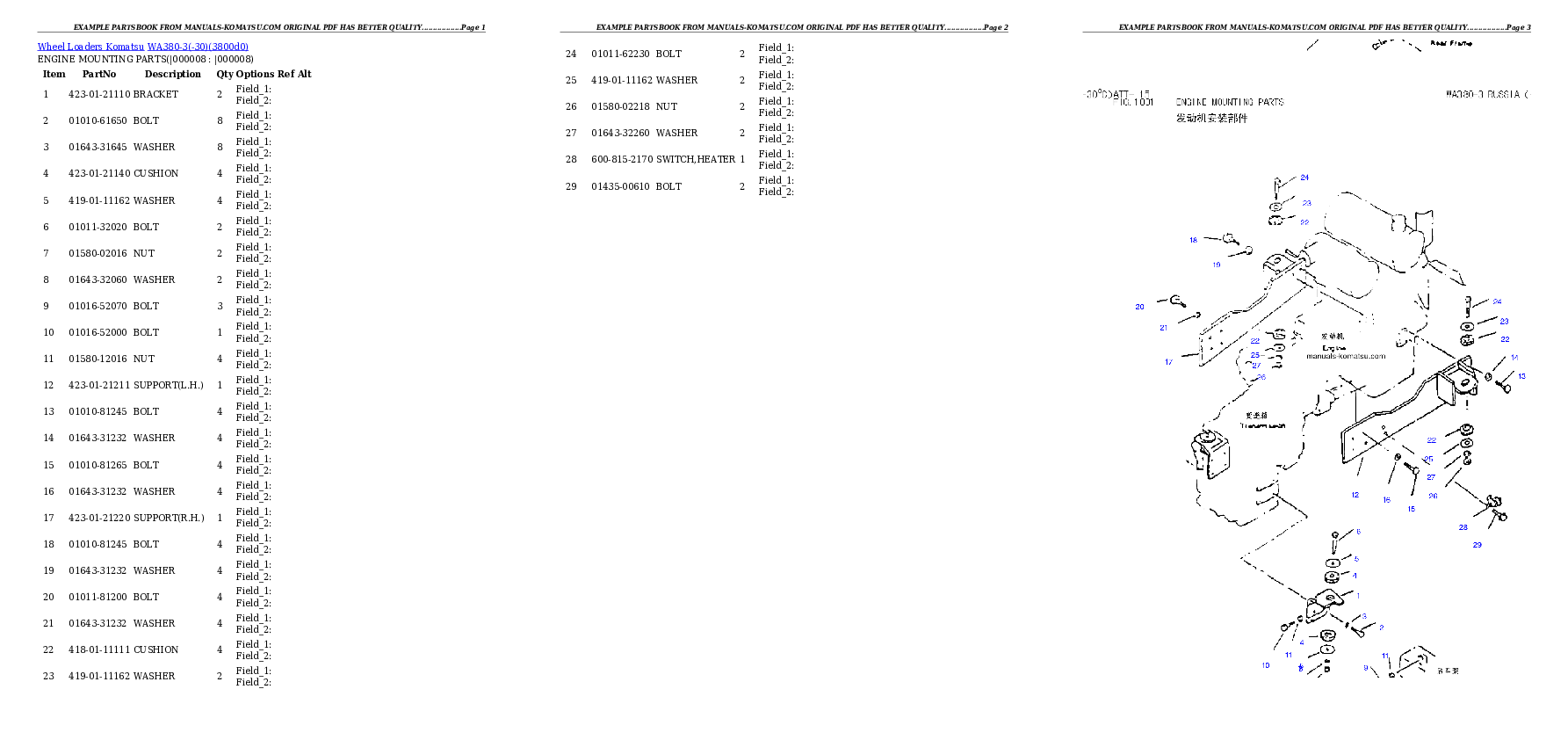 Protected: WA380-3(-30) Partsbook