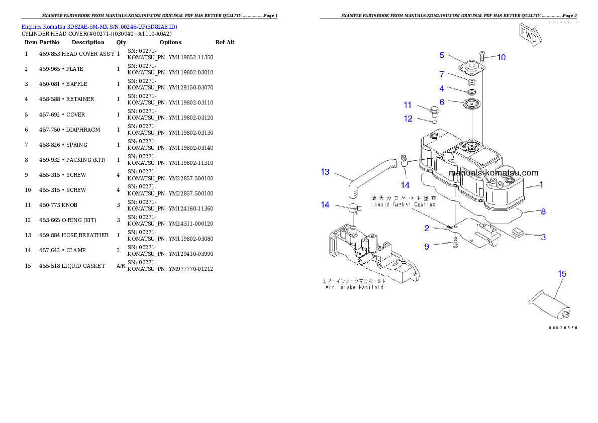 Protected: 3D82AE-5M-MX S/N 00246-UP Partsbook