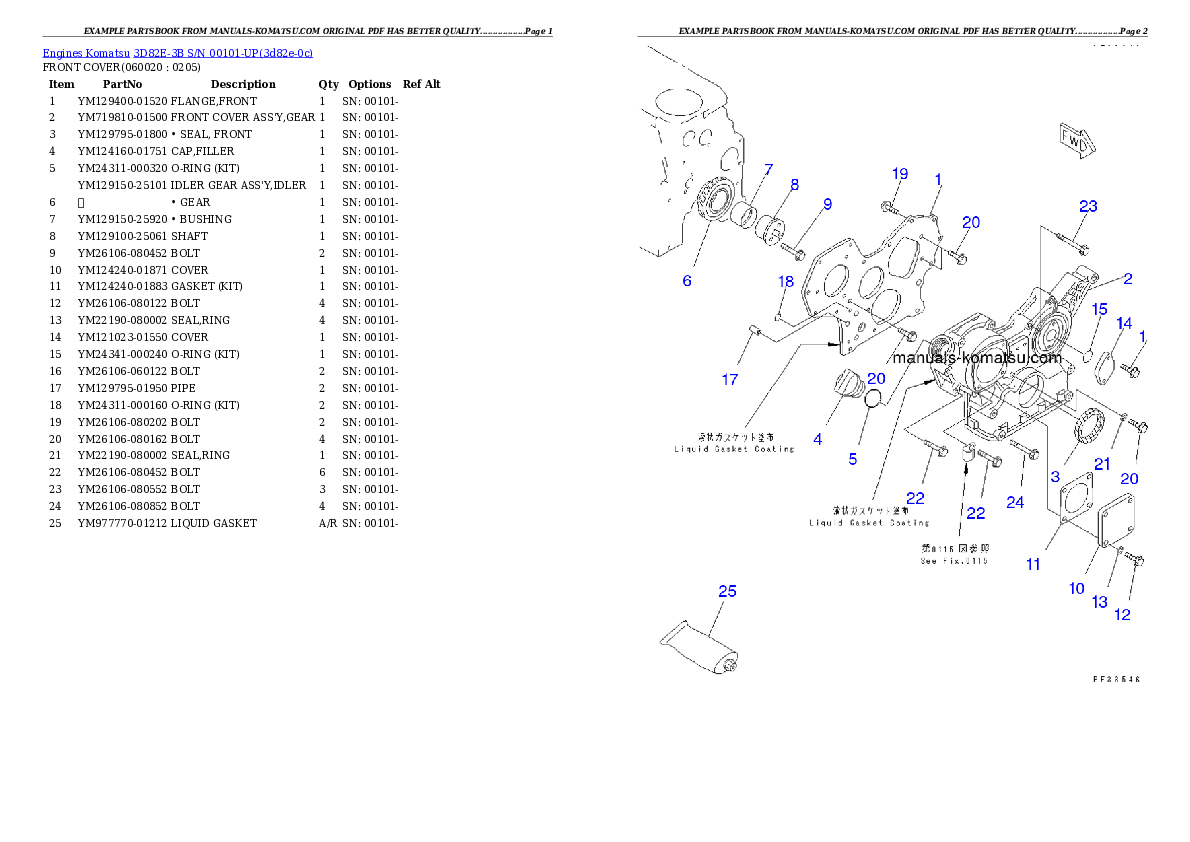 Protected: 3D82E-3B S/N 00101-UP Partsbook