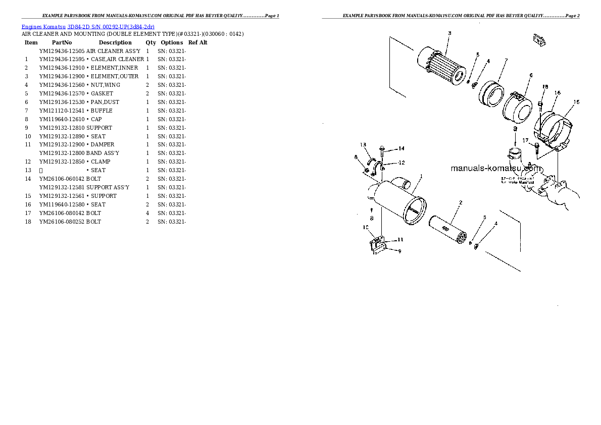 Protected: 3D84-2D S/N 00292-UP Partsbook