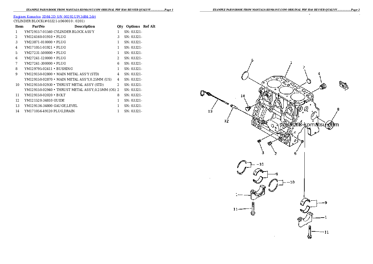 Protected: 3D84-2D S/N 00292-UP Partsbook