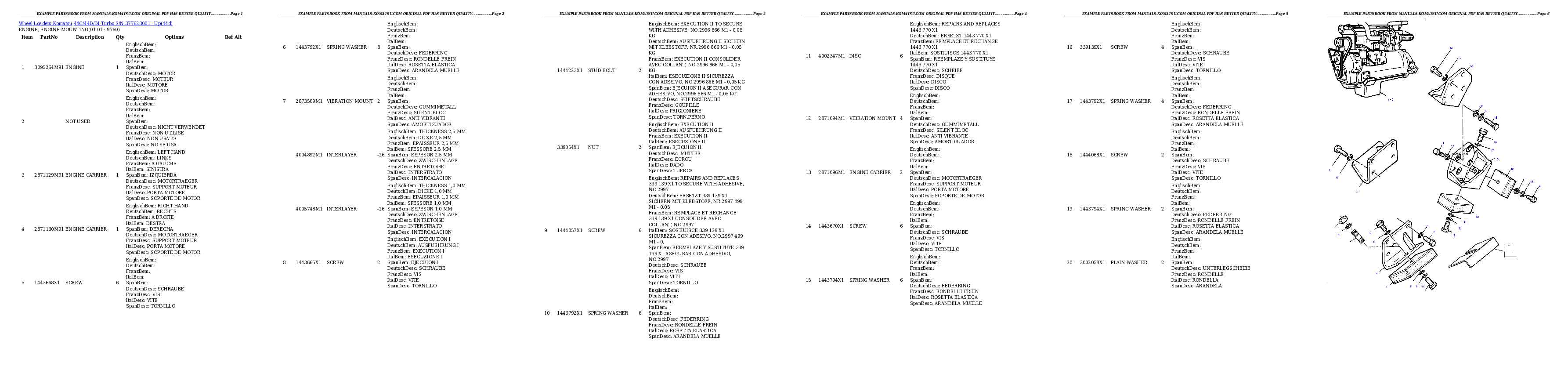 Protected: 44C/44D/DI Turbo S/N 377623001 – Up Partsbook