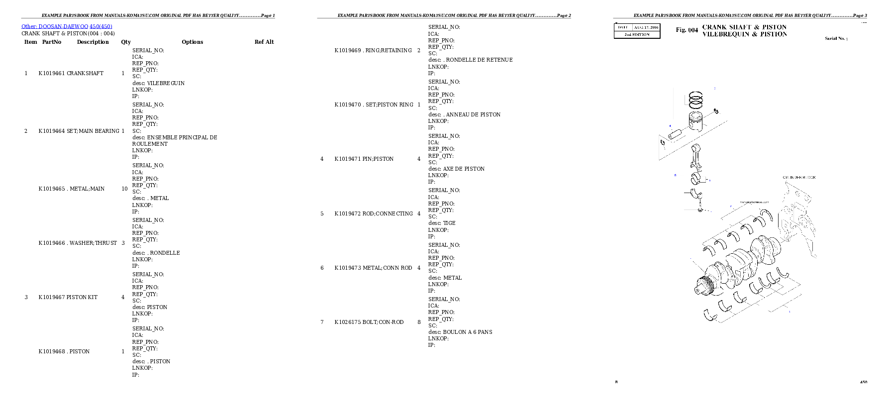 Protected: SAA6D125E-5FR S/N 660001-UP (For PC400-8R/PC400LC-8R/PC450-8R/PC450LC-8R/PC500LC-8R) Partsbook