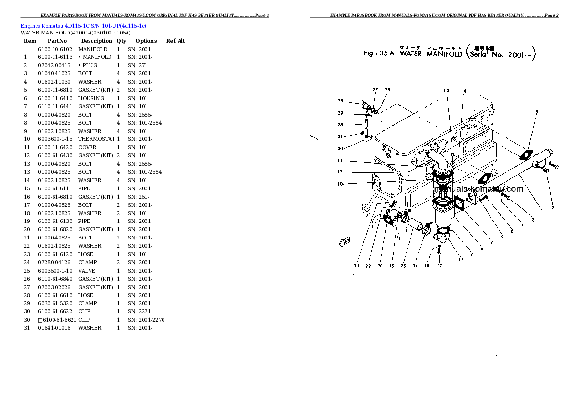 Protected: 4D115-1G S/N 101-UP Partsbook
