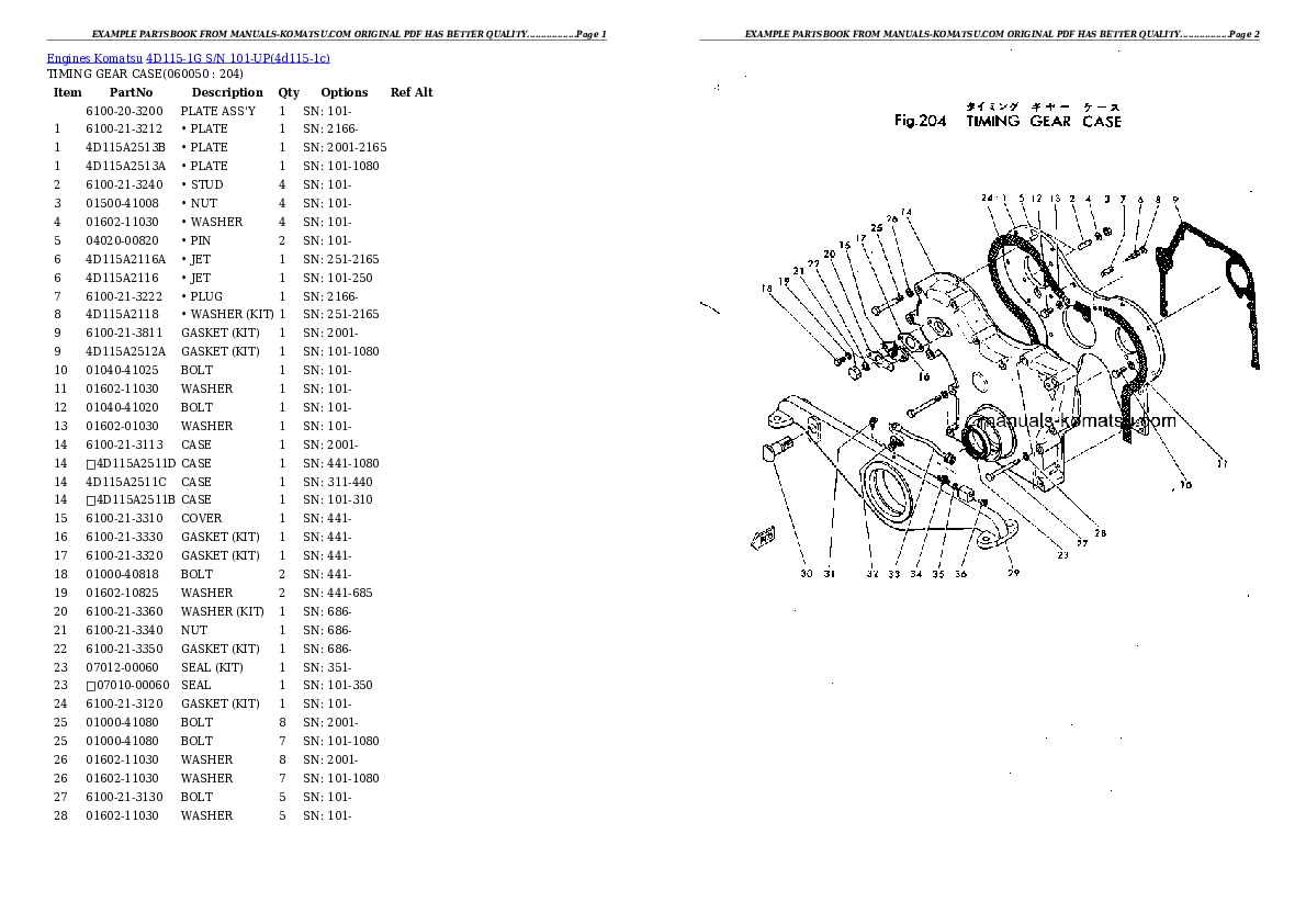 Protected: 4D115-1G S/N 101-UP Partsbook